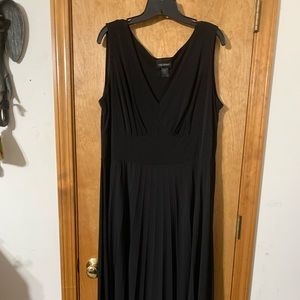 Lane Bryant A-line Black sleeveless Dress